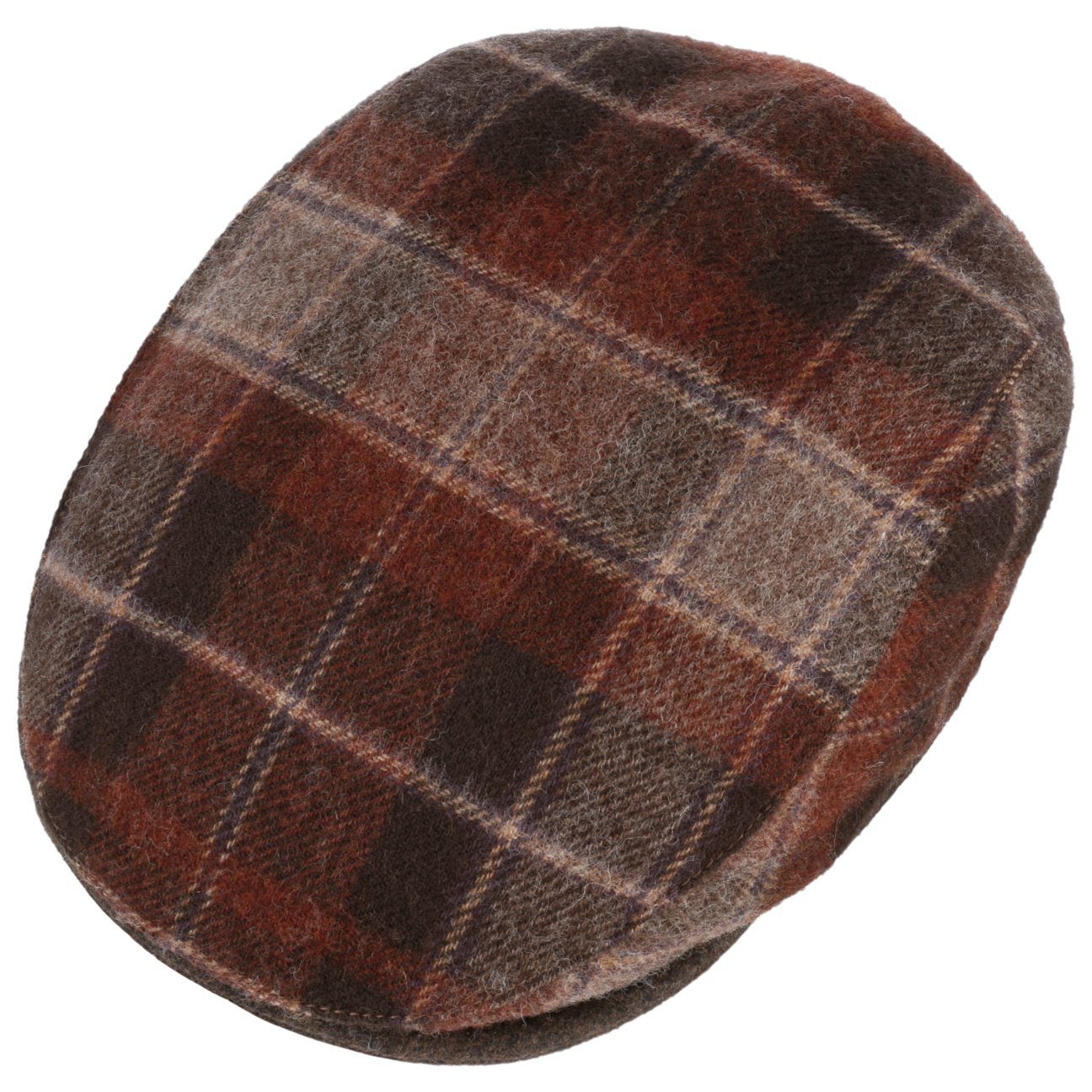 Casquette plate britannique souple Frankie dunkelbraun 11