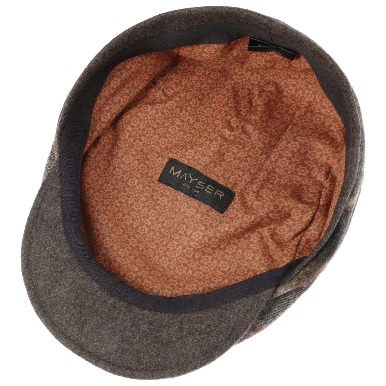Casquette plate britannique souple Frankie braun 8