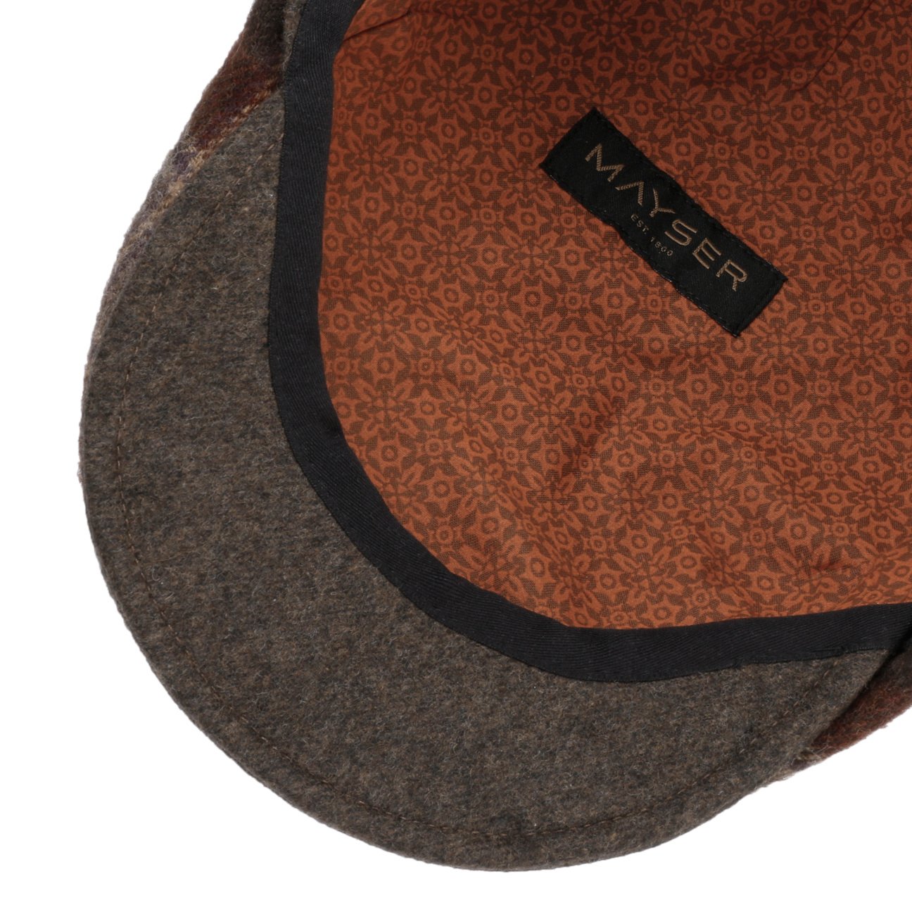 Casquette plate britannique souple Frankie dunkelbraun 12