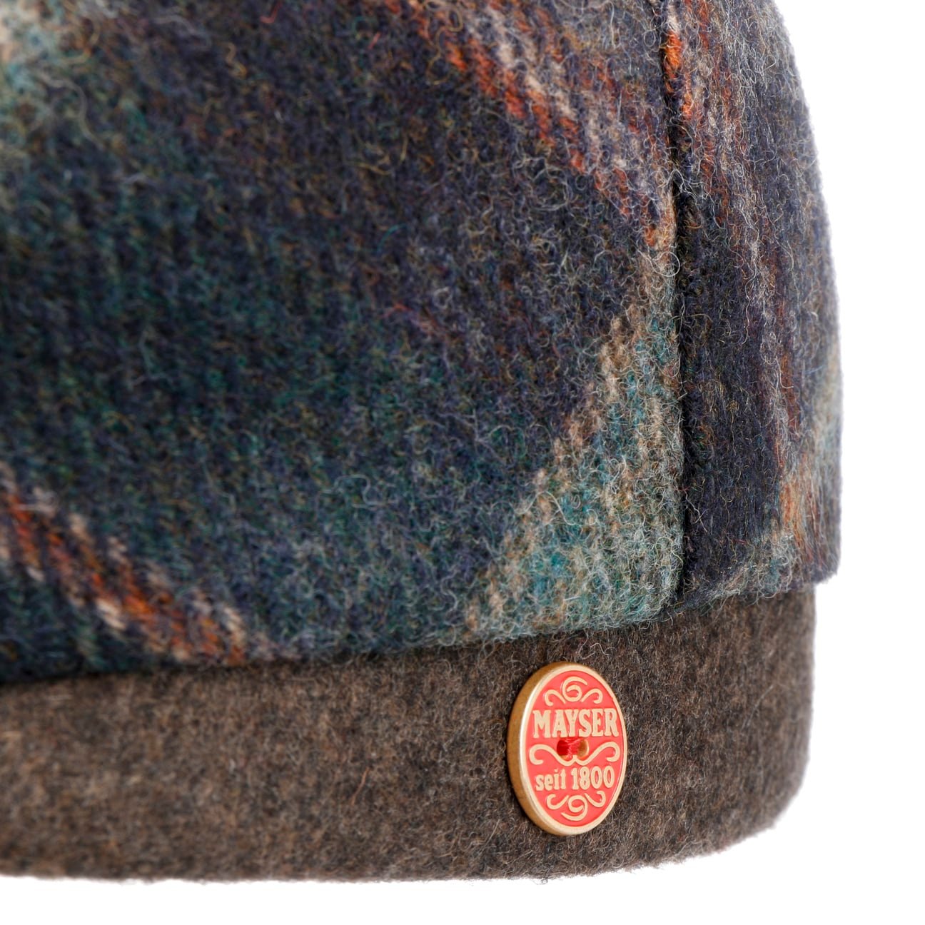 Casquette plate britannique souple Frankie blau 5