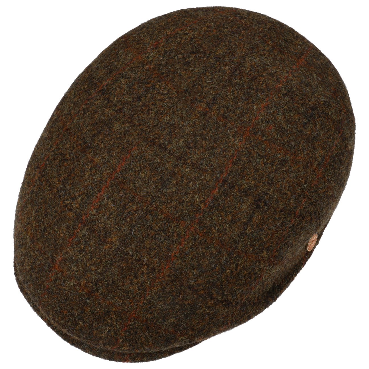 Sidney Harris Tweed Flatcap braun 7