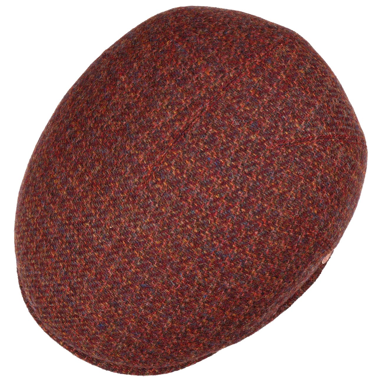 Sidney Harris Tweed Flatcap rot 11