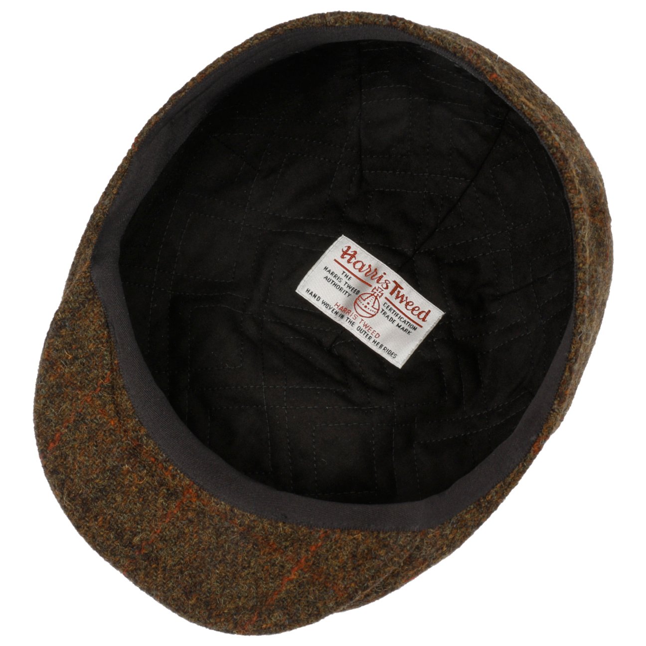 Sidney Harris Tweed Flatcap braun 8