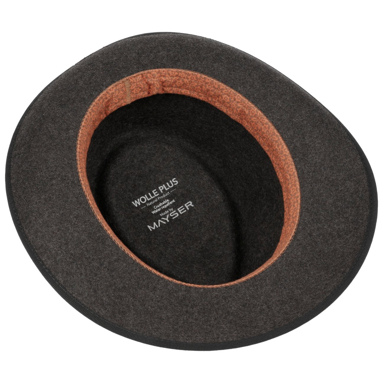 Tabea Wollhut anthrazit-meliert 5