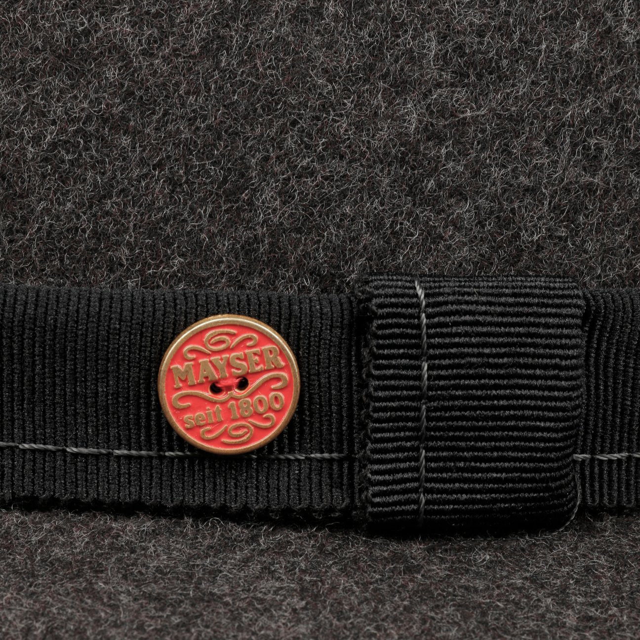 Tabea Wollhut anthrazit-meliert 6