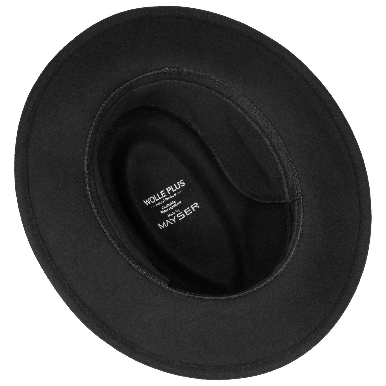 Chapeau voyageur Dagmar Wool Plus schwarz 15