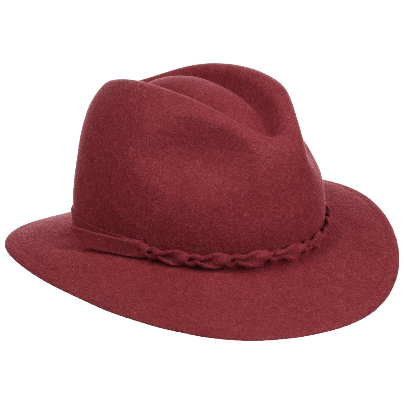 Chapeau voyageur Dagmar Wool Plus bordeaux 8