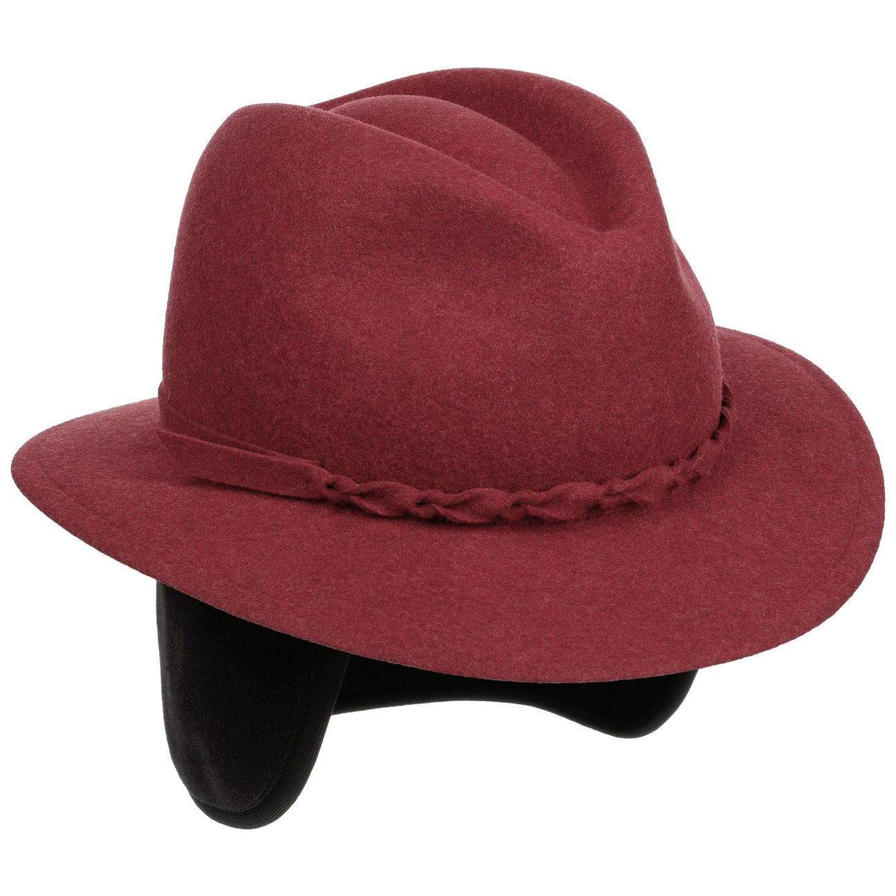Chapeau voyageur Dagmar Wool Plus bordeaux 2
