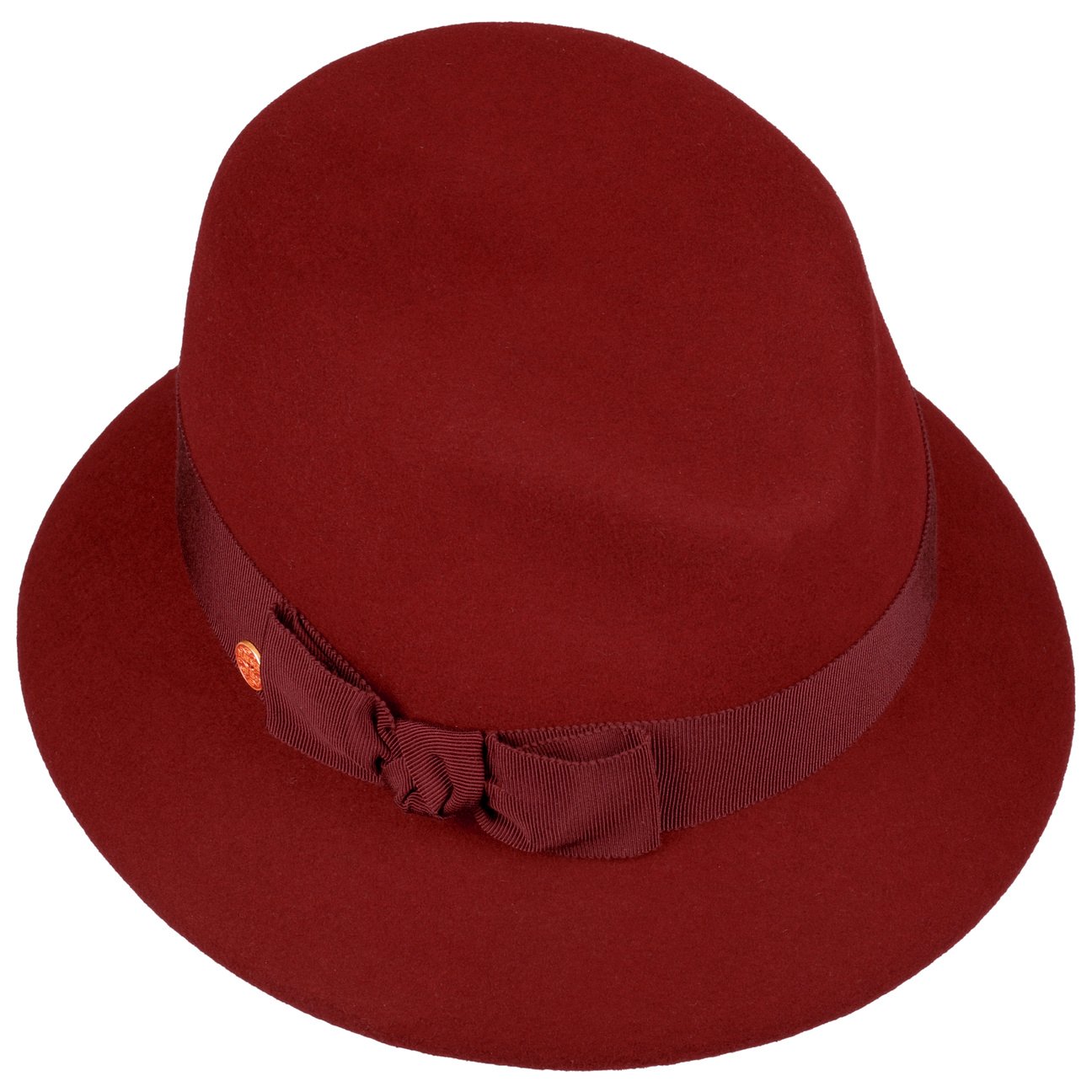 Bonnet femme Charlotte Soft Wool dunkelrot 7