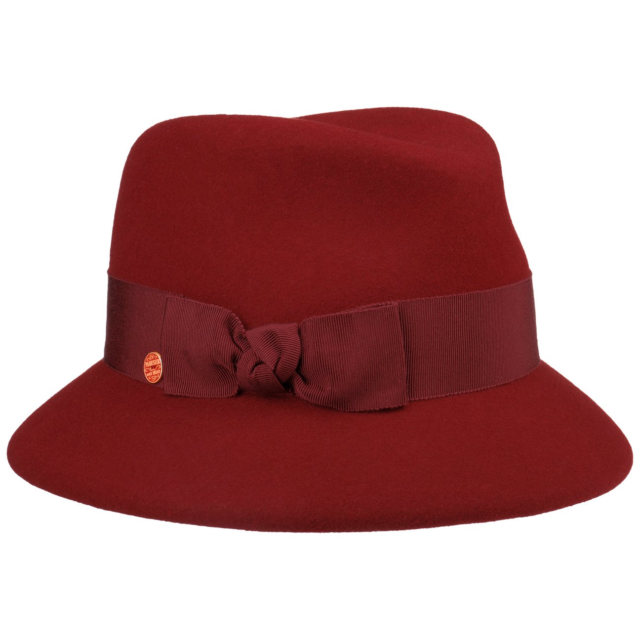 Bonnet femme Charlotte Soft Wool dunkelrot 6