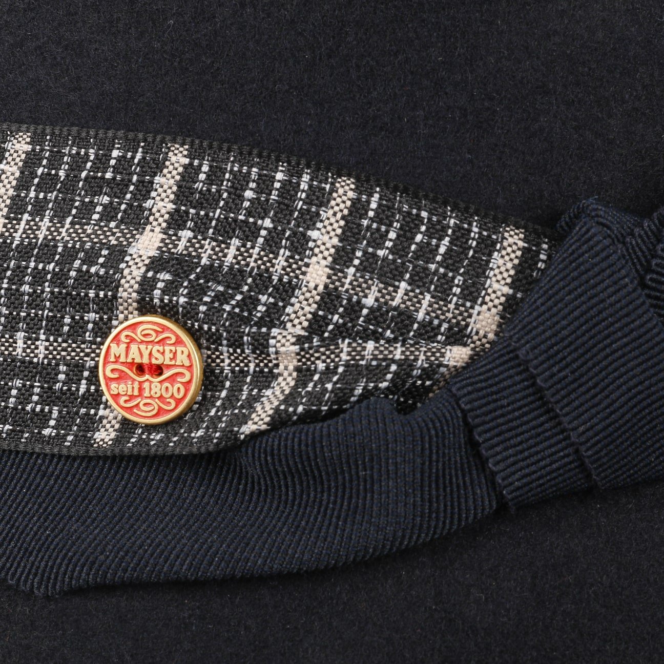 Chapeau cloche en laine Nannina dunkelblau 5