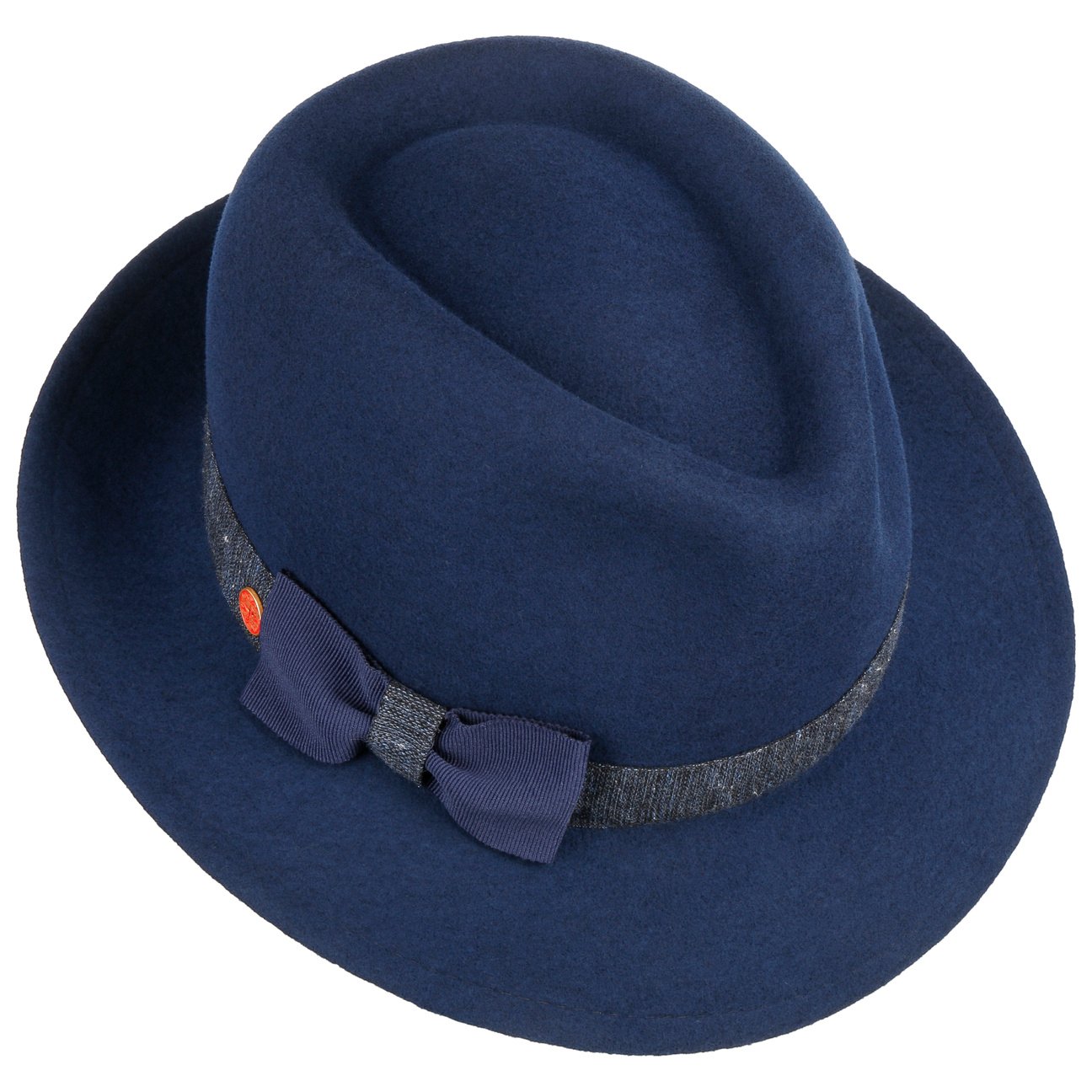 Leila Wool Bogart Hat blau 12