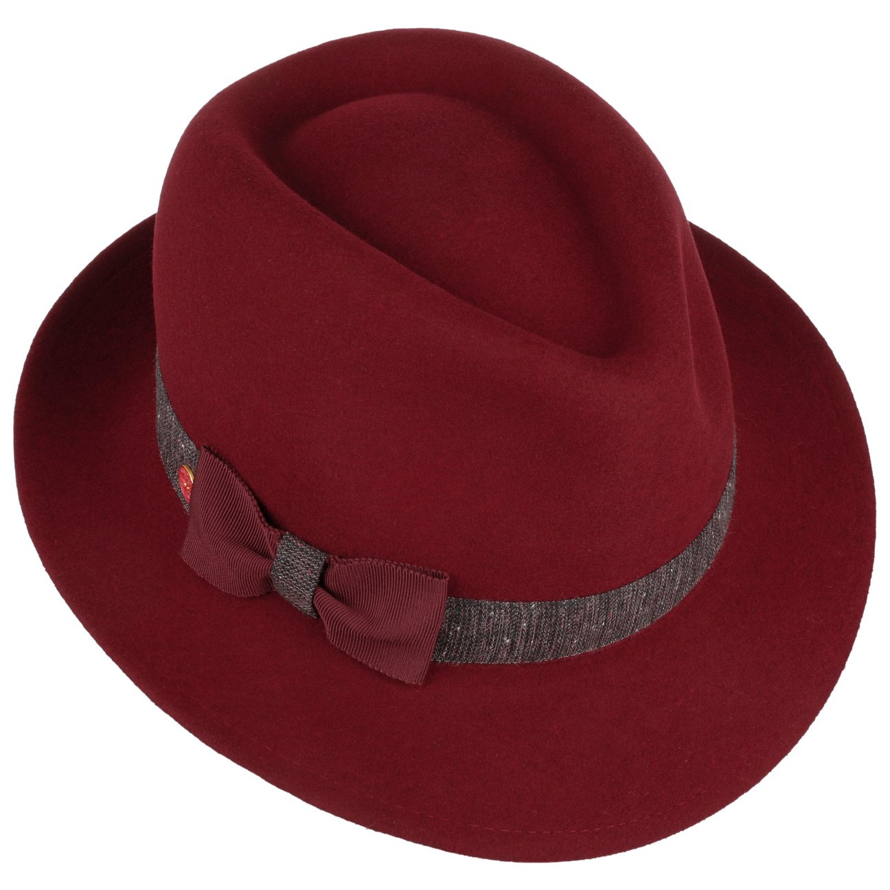 Leila Wool Bogart Hat bordeaux 16