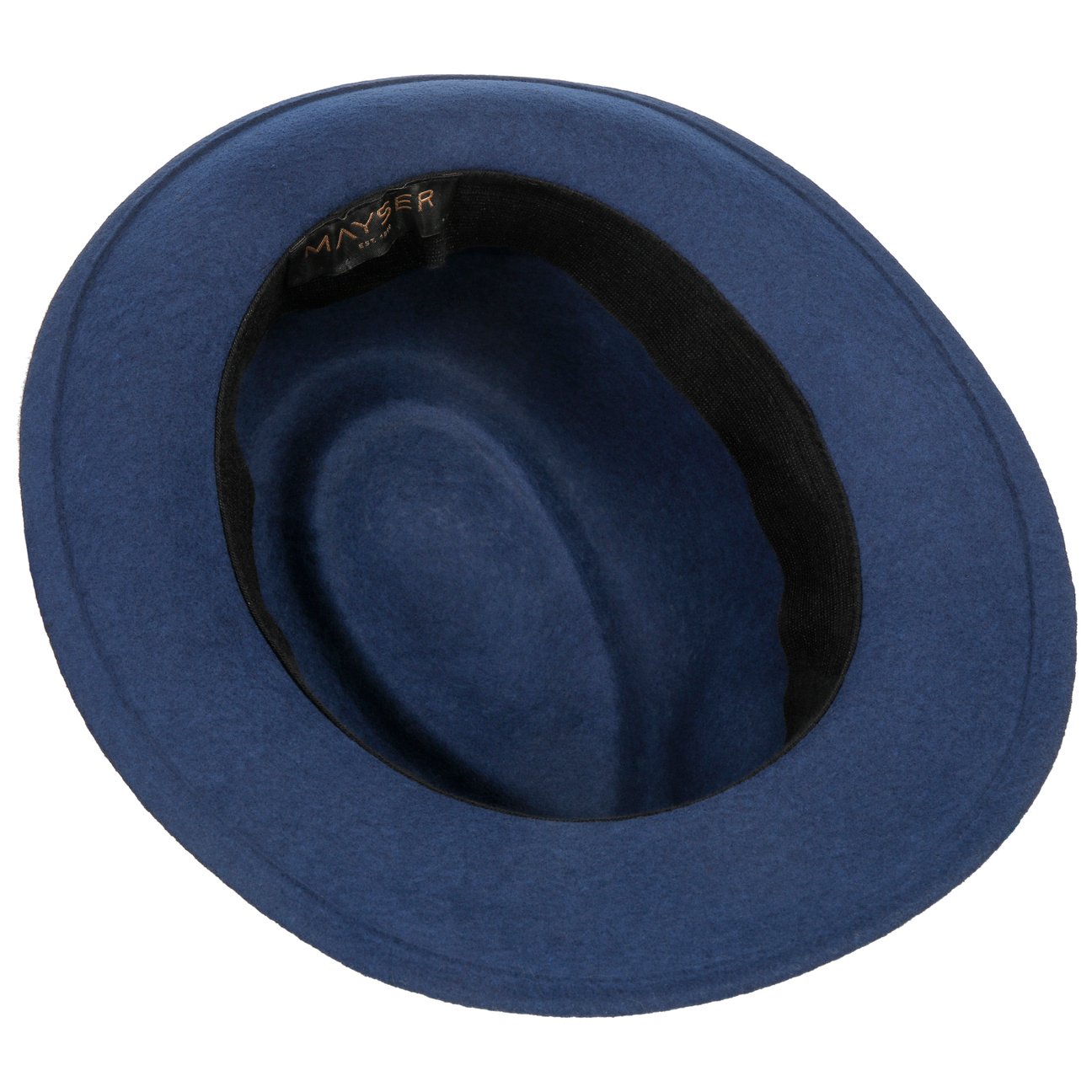 Leila Wool Bogart Hat blau 13