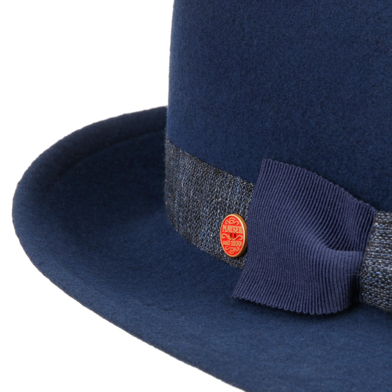 Leila Wool Bogart Hat blau 14
