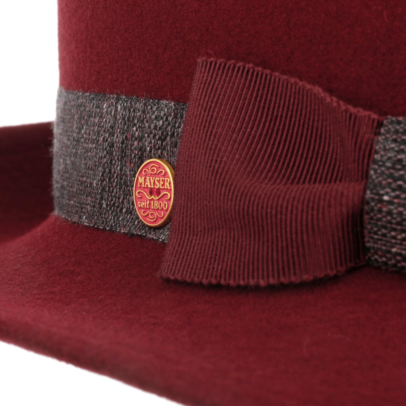 Leila Wool Bogart Hat bordeaux 18