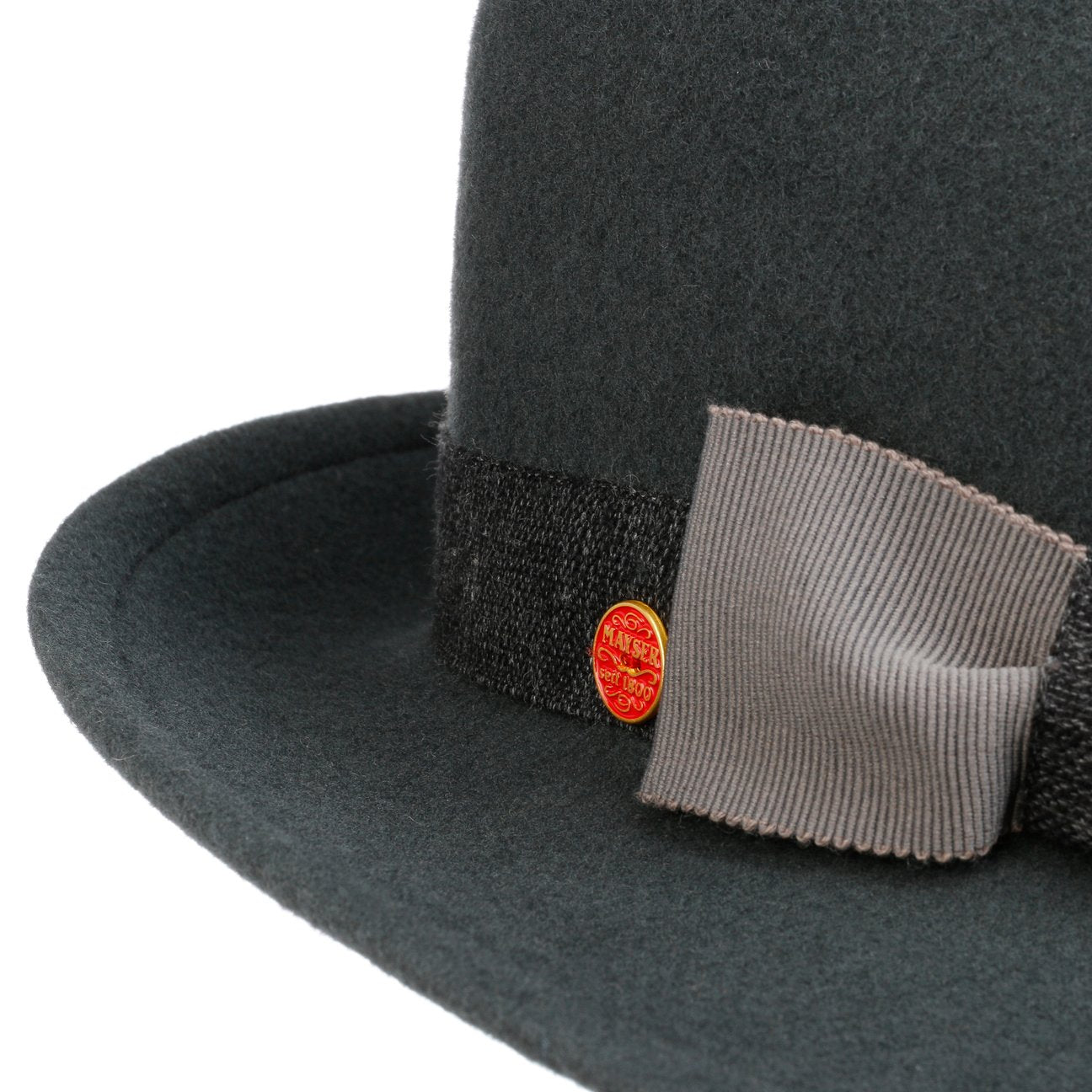 Leila Wool Bogart Hat petrol 41