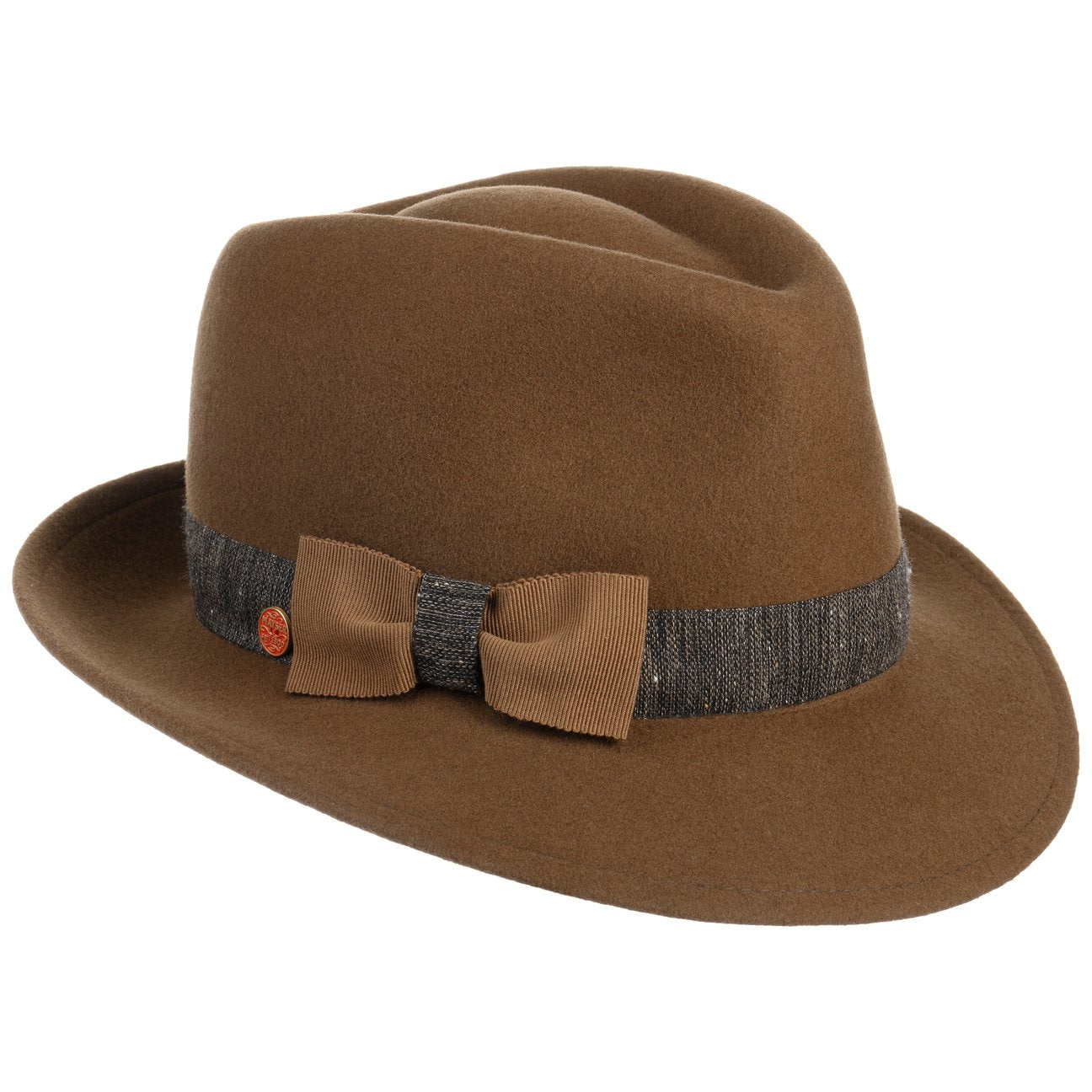 Leila Wool Bogart Hat braun 19