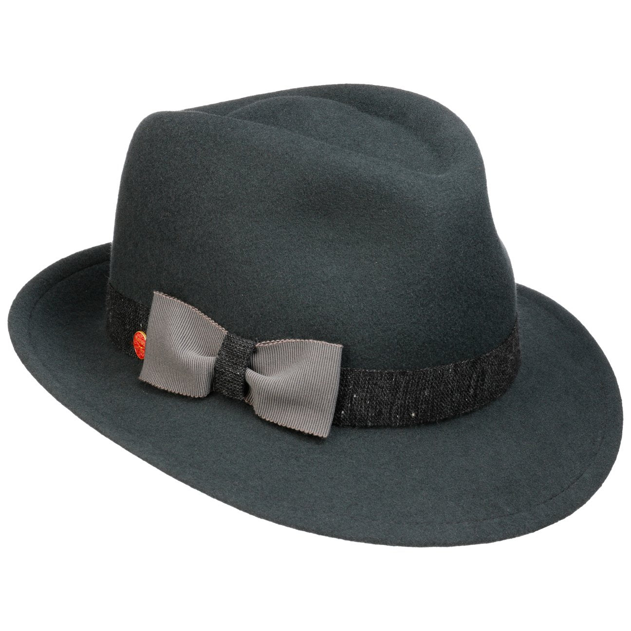 Leila Wool Bogart Hat petrol 38