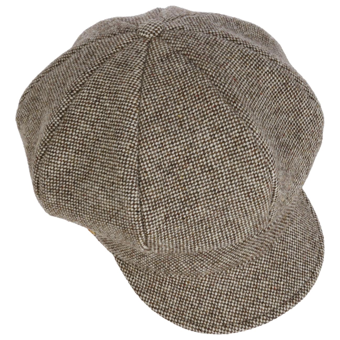 Coco Tweed Ballonmütze beige 3