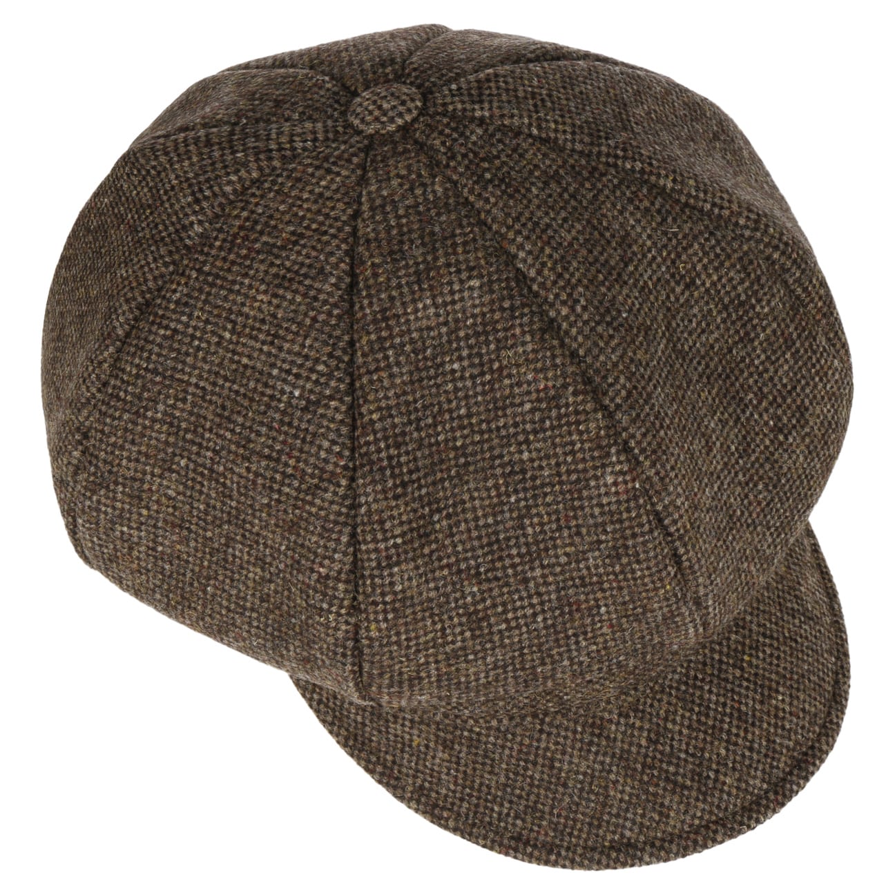 Coco Tweed Ballonmütze dunkelbraun 20