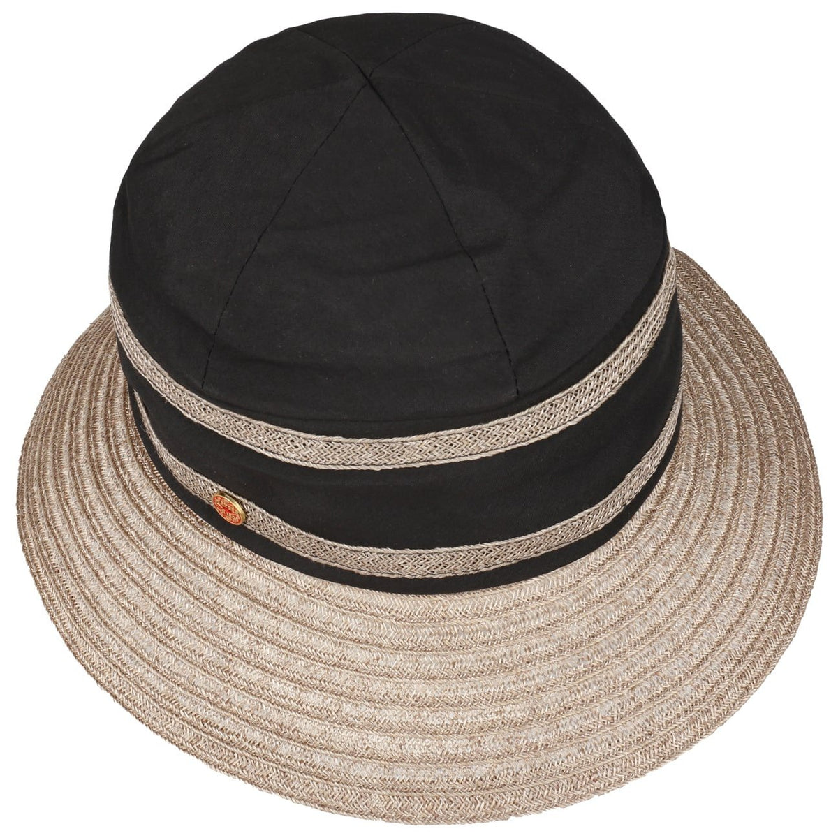 Cappello di Tessuto Alma Caranda schwarz 7