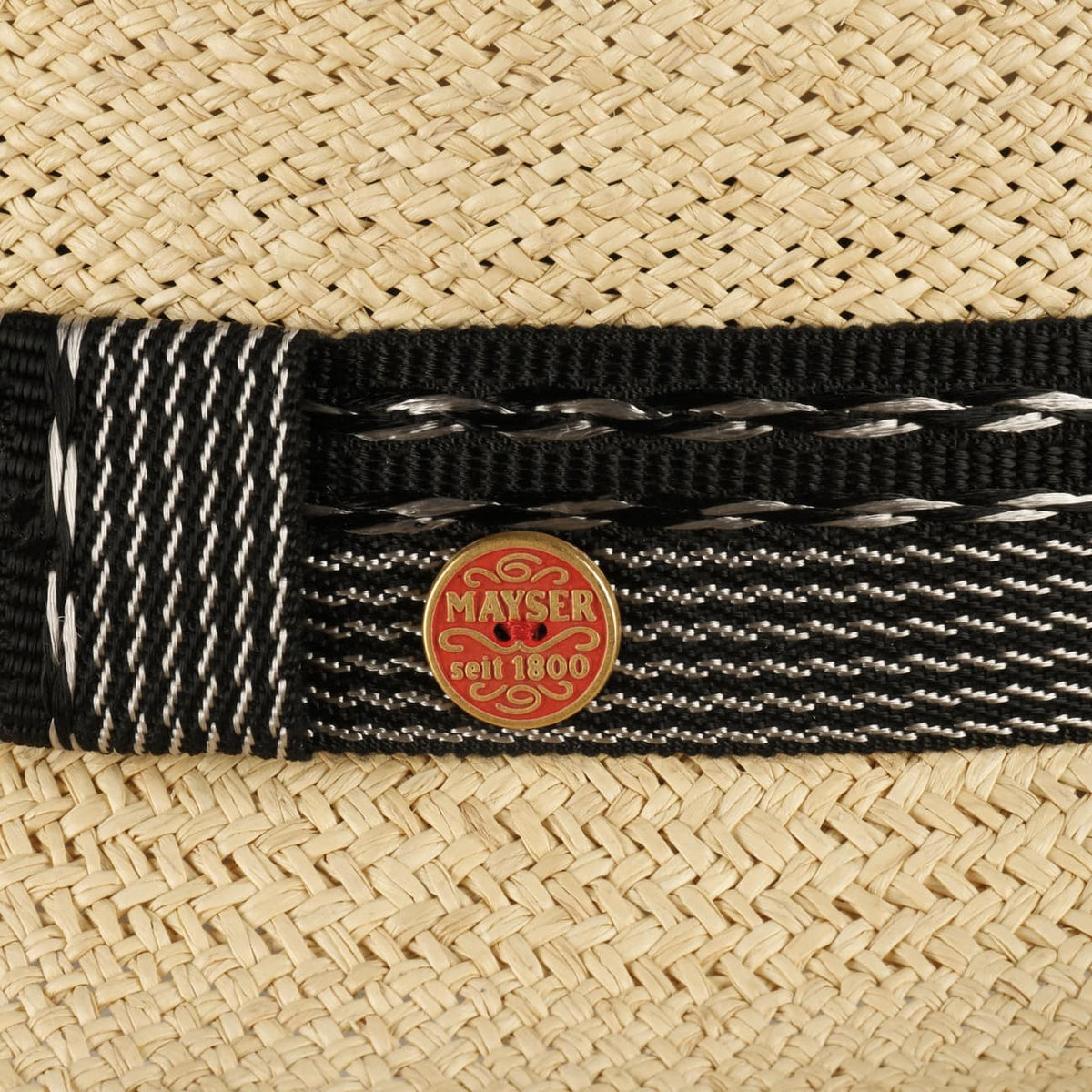 Cappello Panama Luc Striped Band natur 6