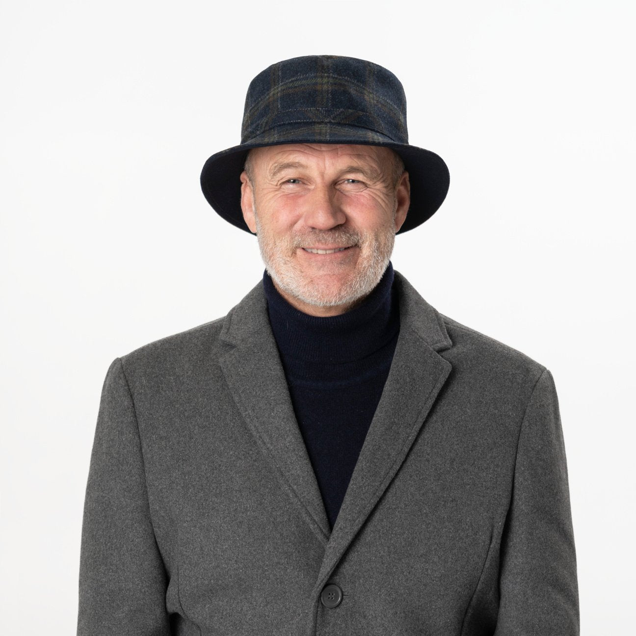 Stuart Blue Sympatex Hoed met Oorbescherming Modell 1