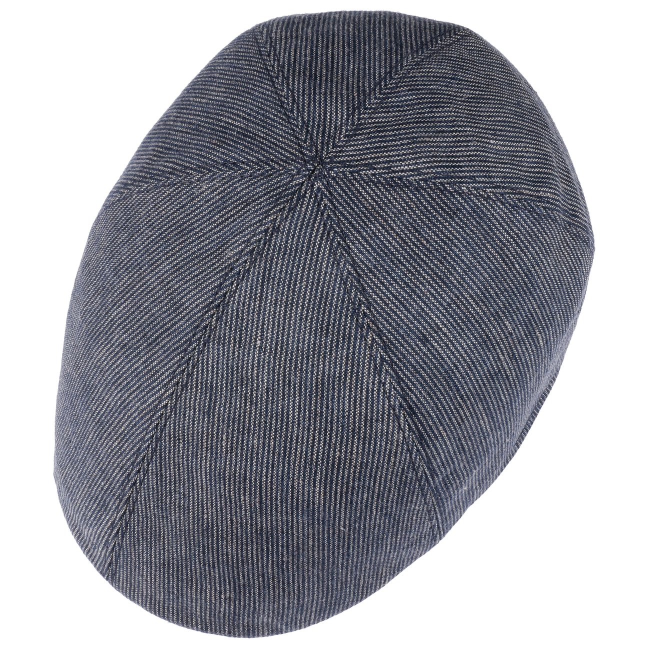 Paddy Stripes Flat Cap dunkelblau 7