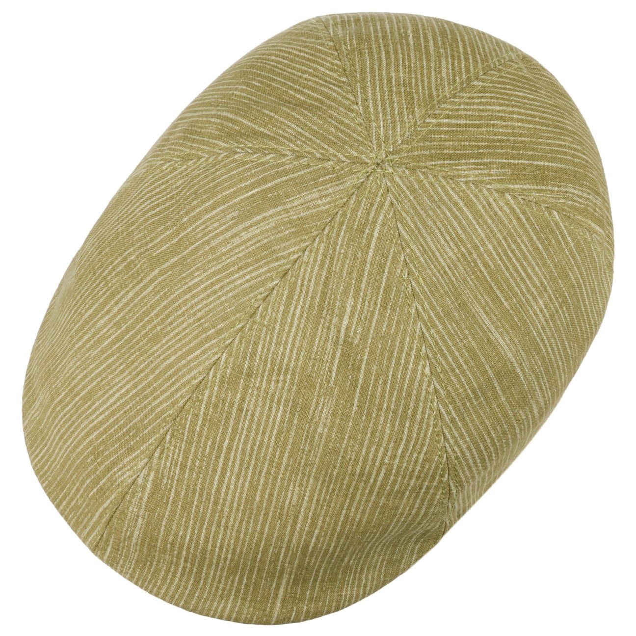 Paddy Stripes Flat Cap grün 11
