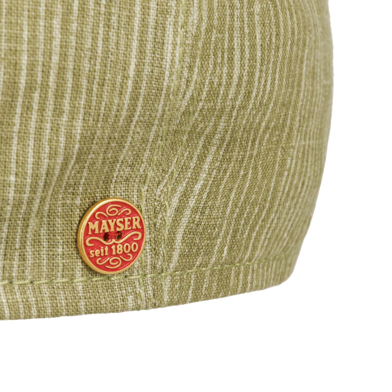 Paddy Stripes Flat Cap grün 13