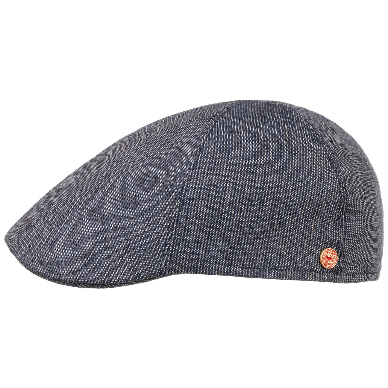 Paddy Stripes Flat Cap dunkelblau 6
