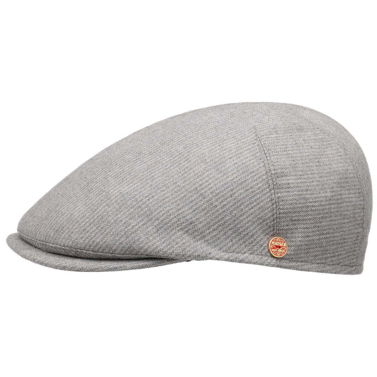 Simon Stripes Flatcap grau 4