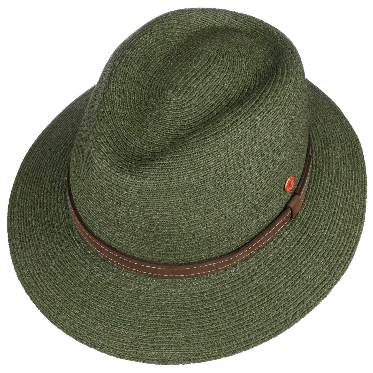 Mathis Raffiahut mit UV-Schutz grün 12