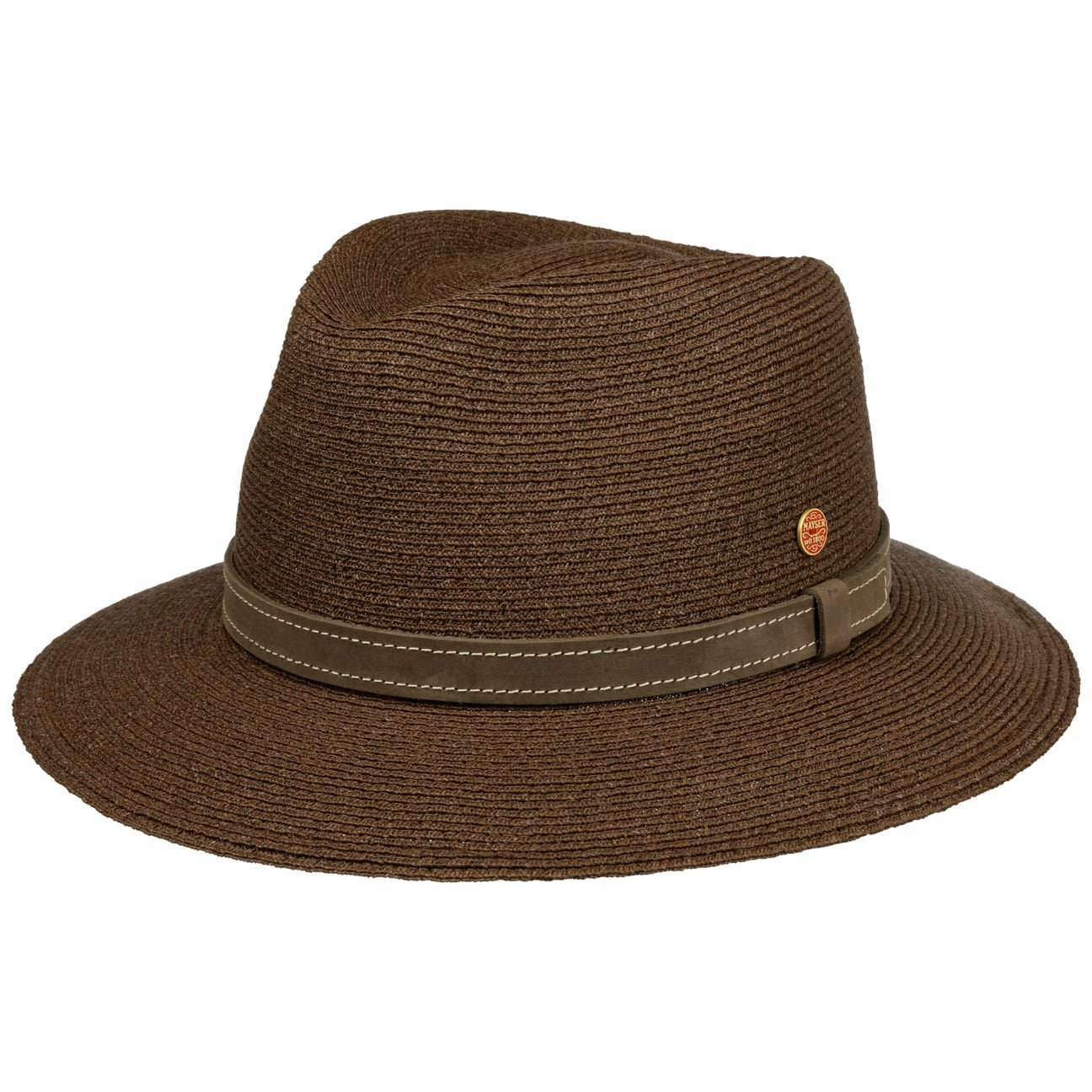Mathis Raffiahut mit UV-Schutz braun 3