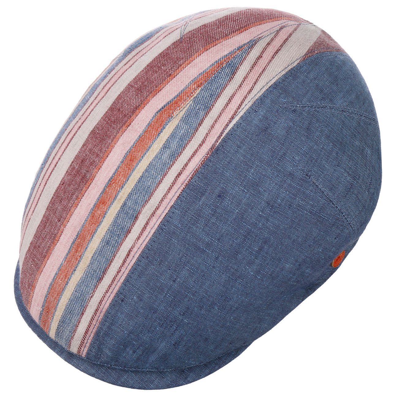Jasper Stripes Linnen Cap denim 7