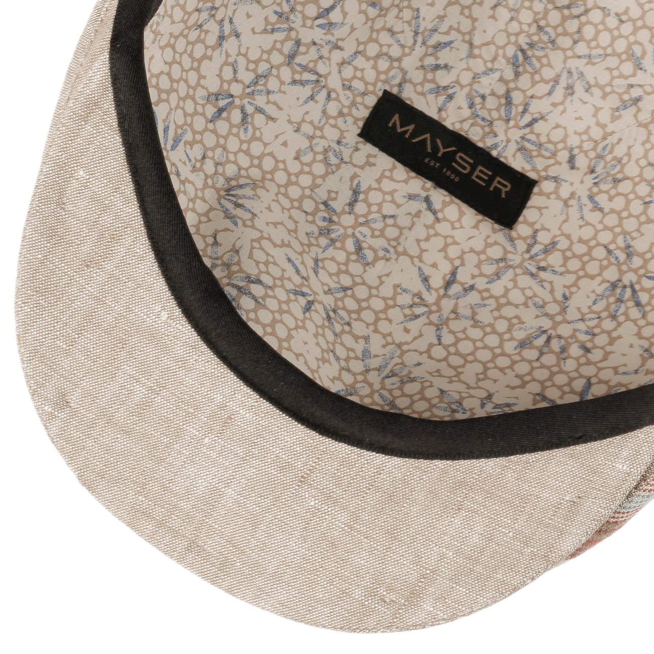 Jasper Stripes Linnen Cap beige 4