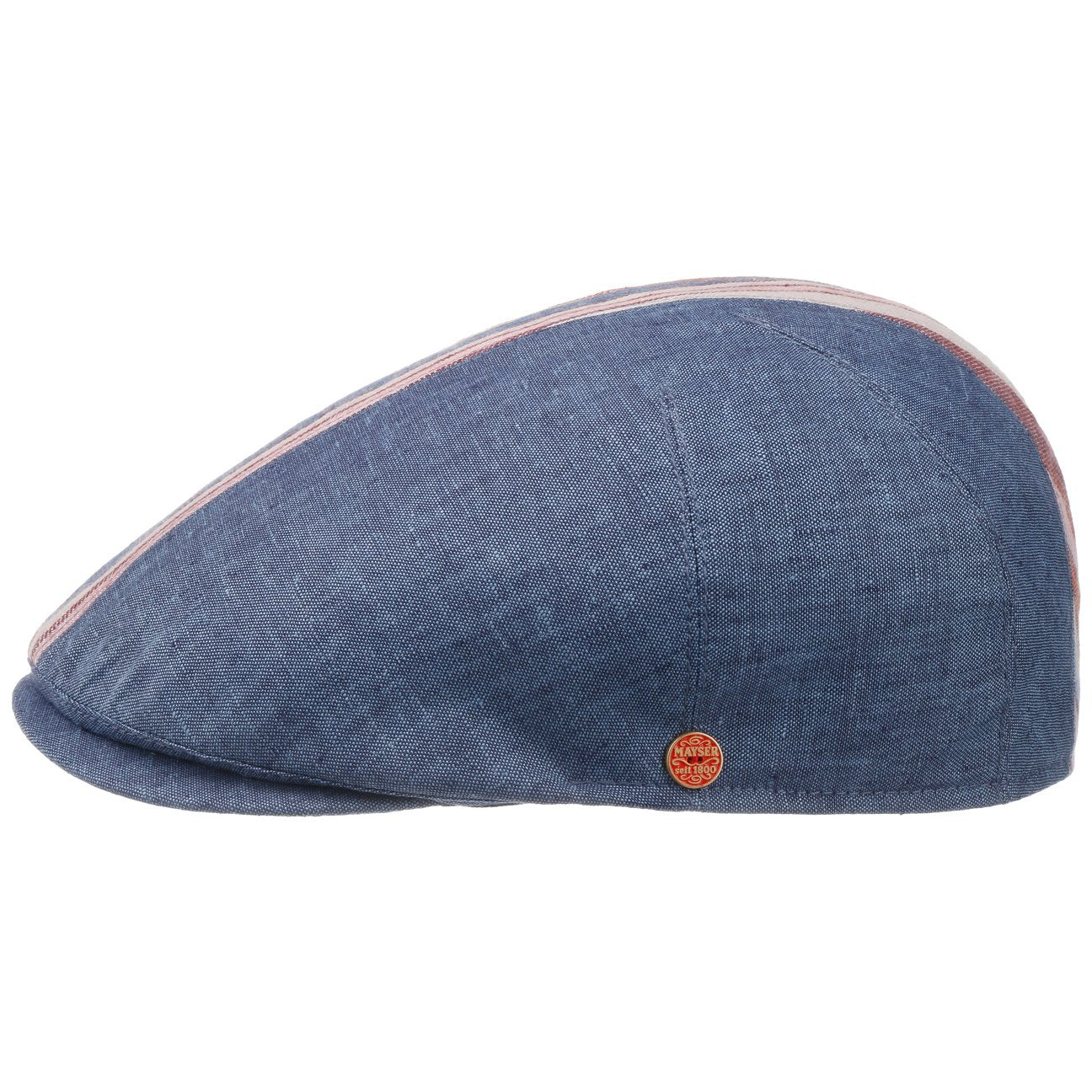 Jasper Stripes Linnen Cap denim 6