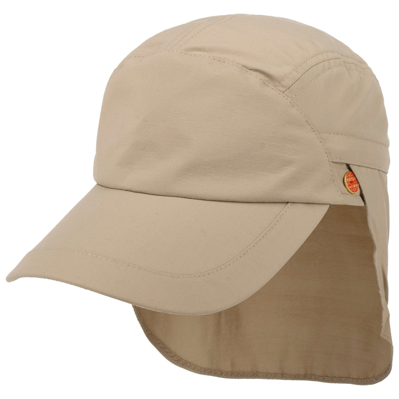 Casquette Robben Coolmax avec protection du cou beige 1