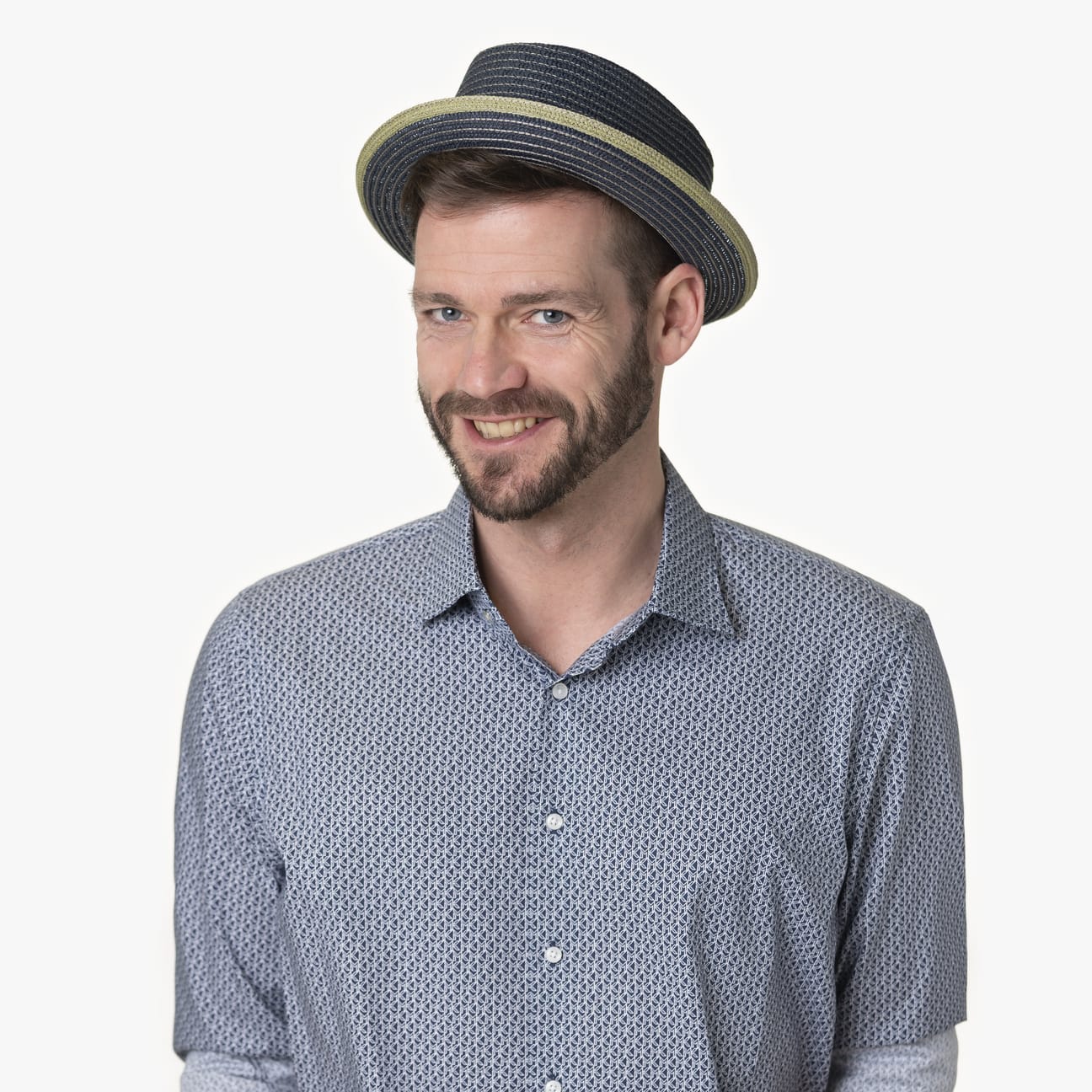 Andy pork pie stråhatt Modell 1