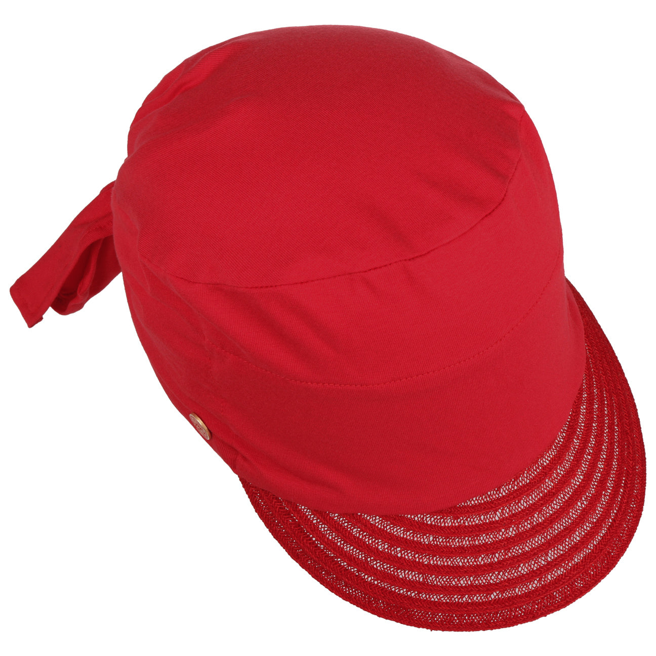 Plain Hanni Jersey Visor rot 8