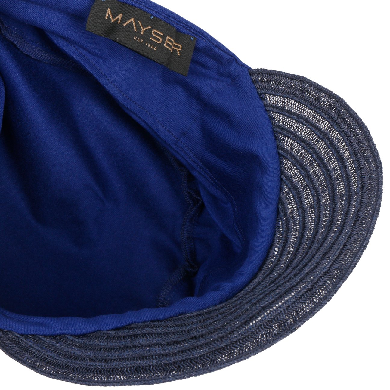 Plain Hanni Jersey Visor blau 4