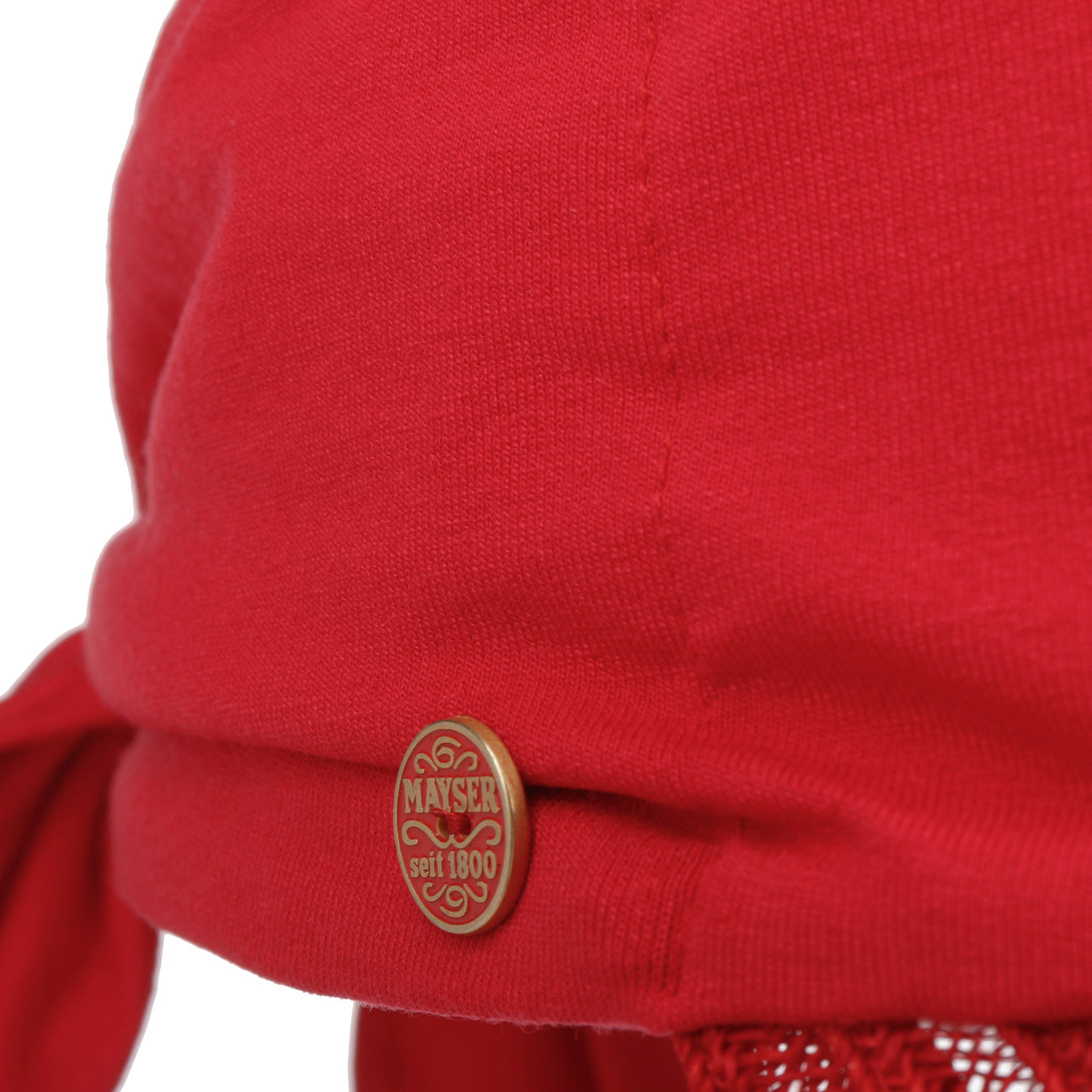Plain Hanni Jersey Visor rot 11