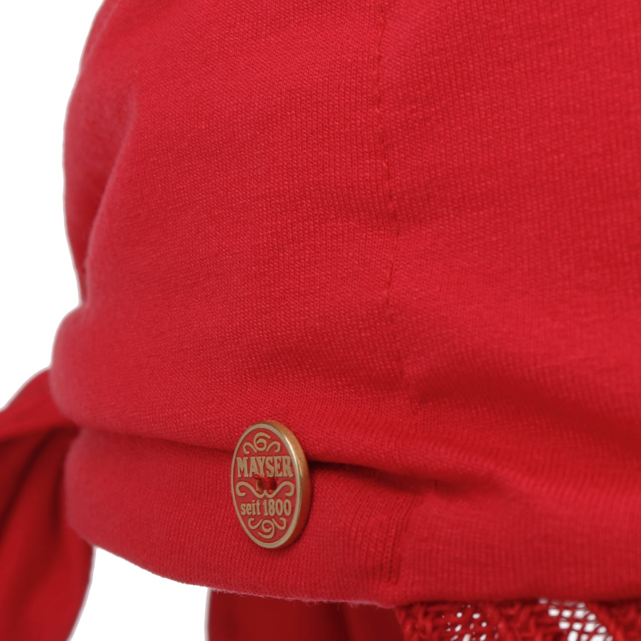 Plain Hanni Jersey Visor rot 11