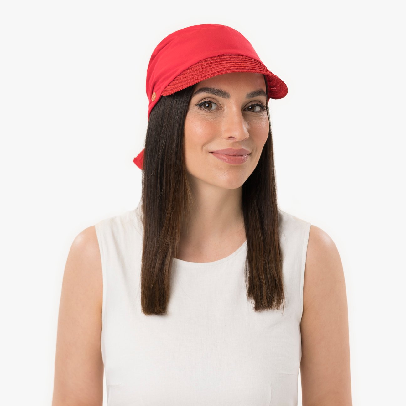 Plain Hanni Jersey Visor Modell 1
