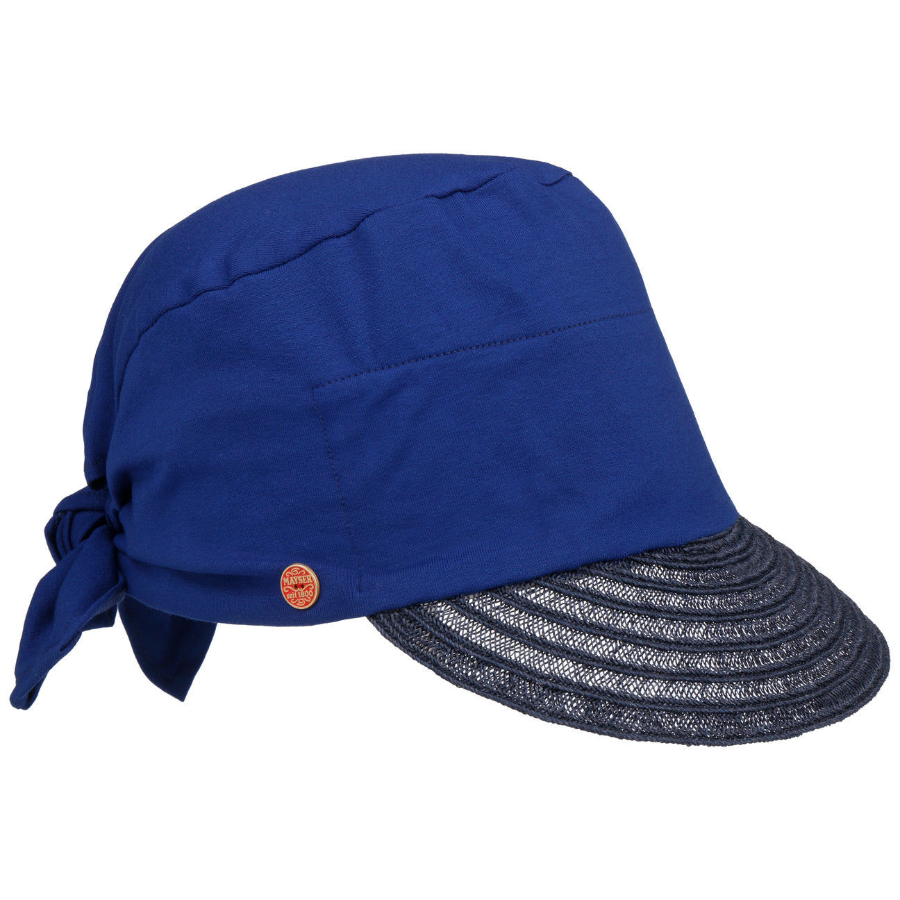Plain Hanni Jersey Visor blau 2