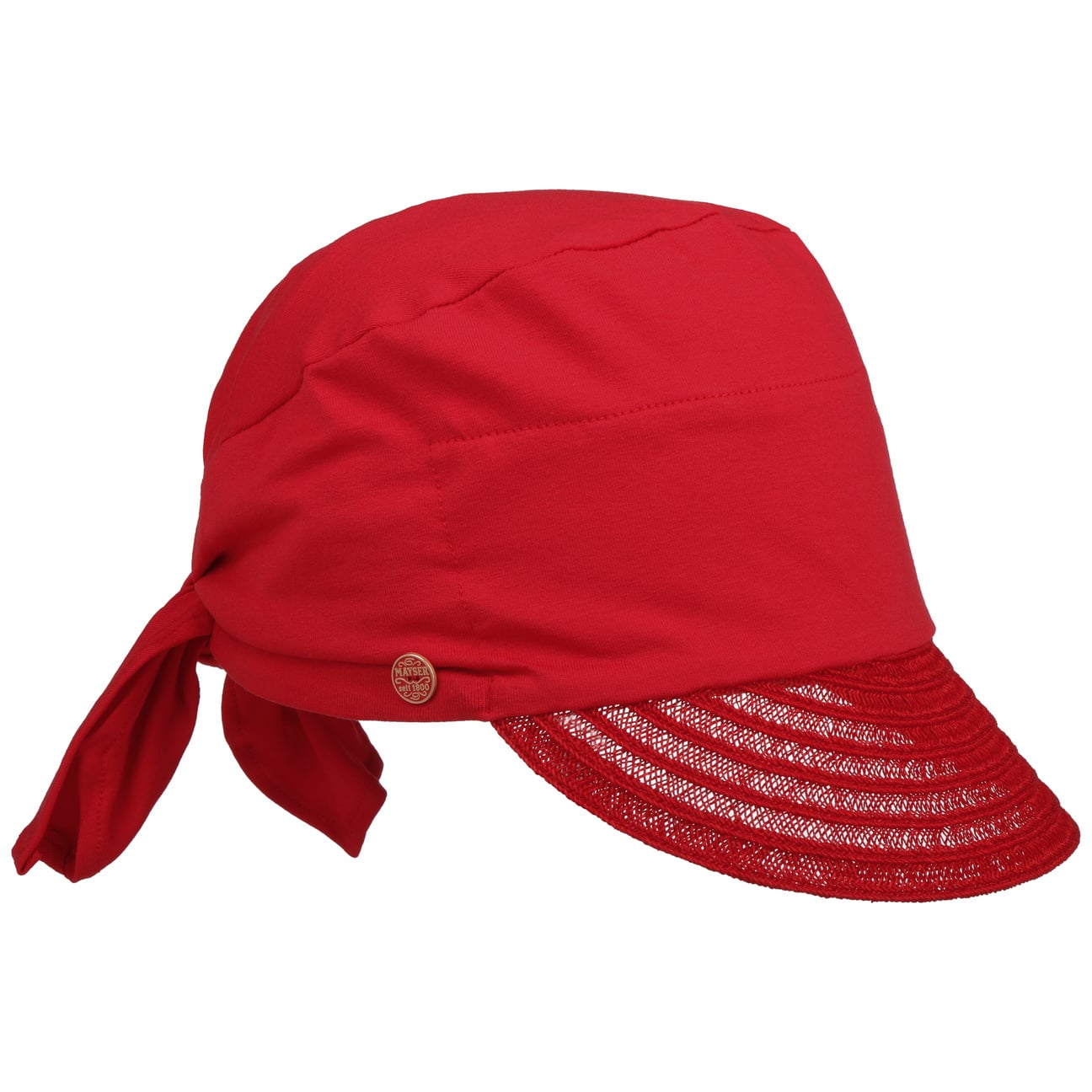 Plain Hanni Jersey Visor rot 7