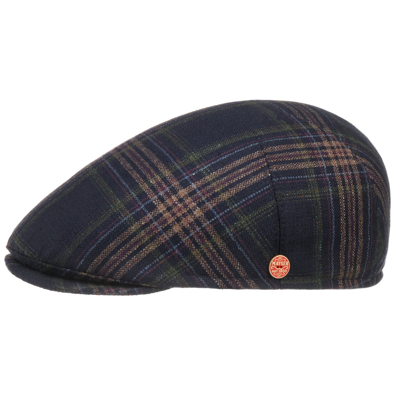 Simon Plus Flatcap mit Ohrenklappen dunkelblau 8