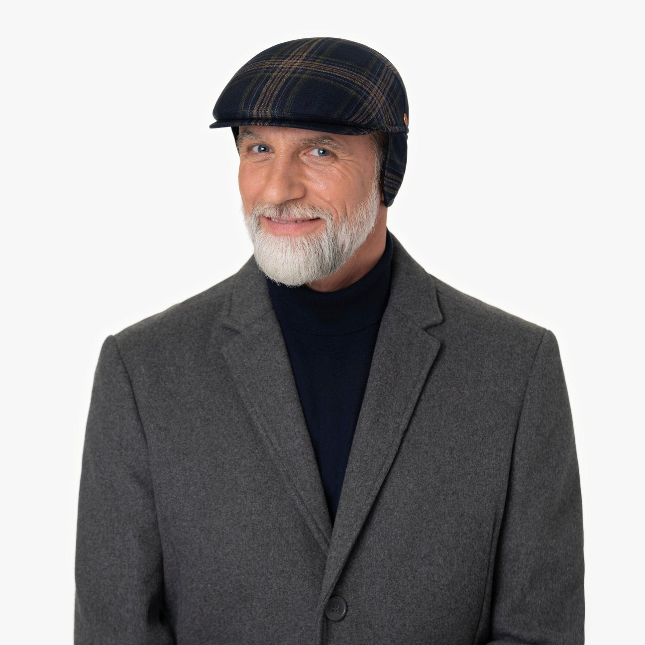 Simon Plus Flatcap mit Ohrenklappen Modell 1