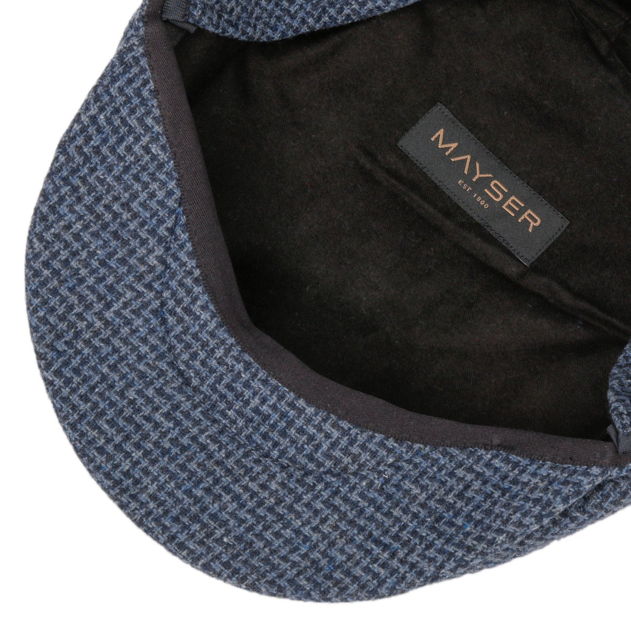 Casquette plate Merlino Zigzag avec cache-oreilles dunkelblau 5